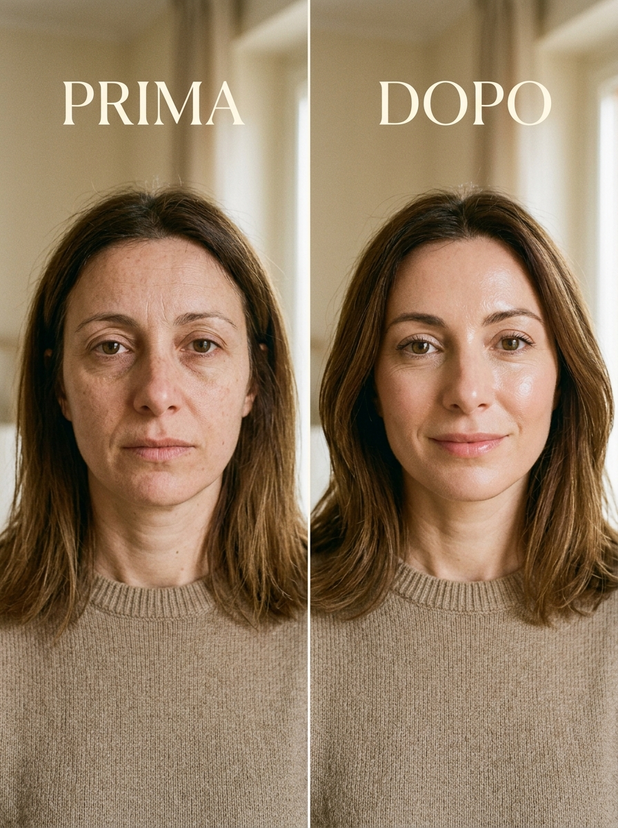 Monica prima e dopo