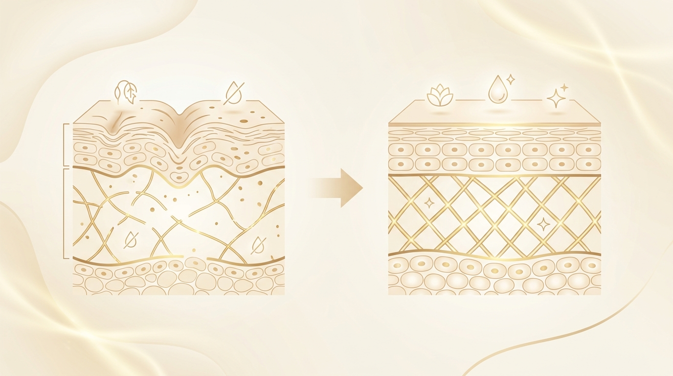 Come PlatinumSkin agisce sulla pelle: prima e dopo