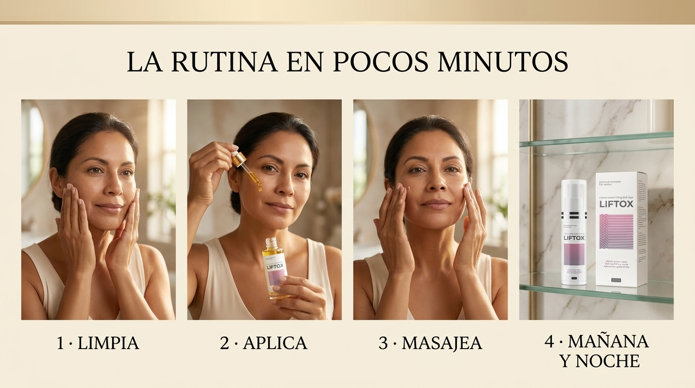 Cómo aplicar Liftox paso a paso