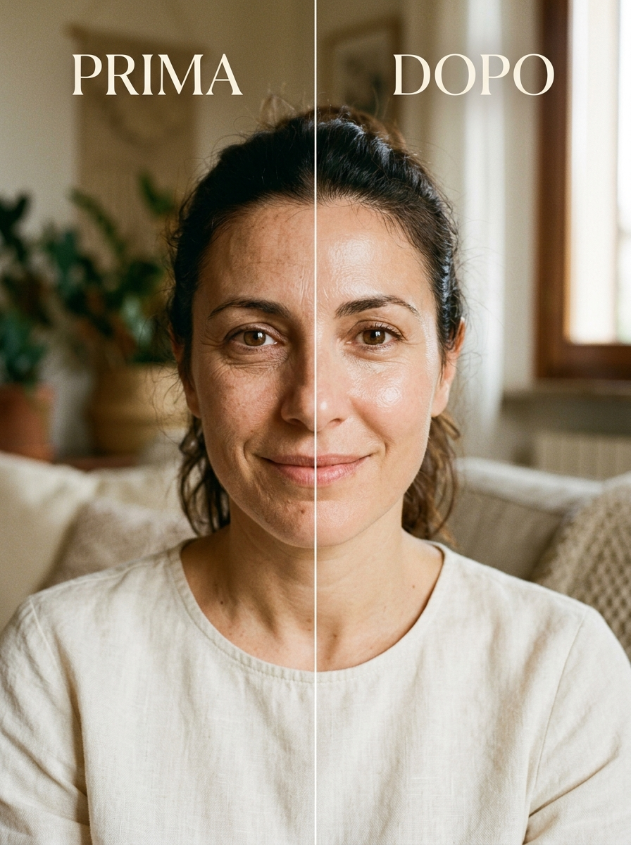 Monica prima e dopo