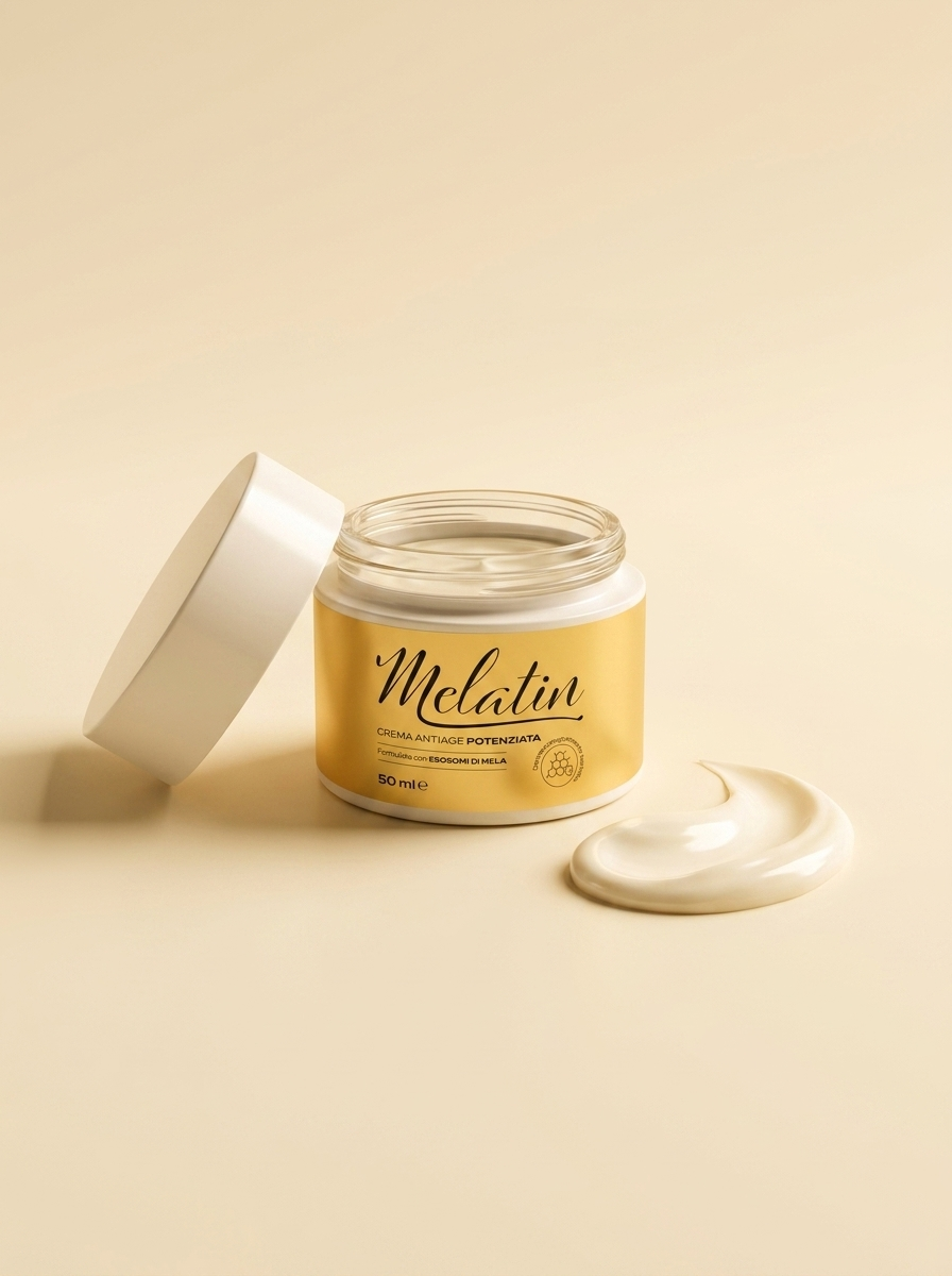 Texture della crema Melatin