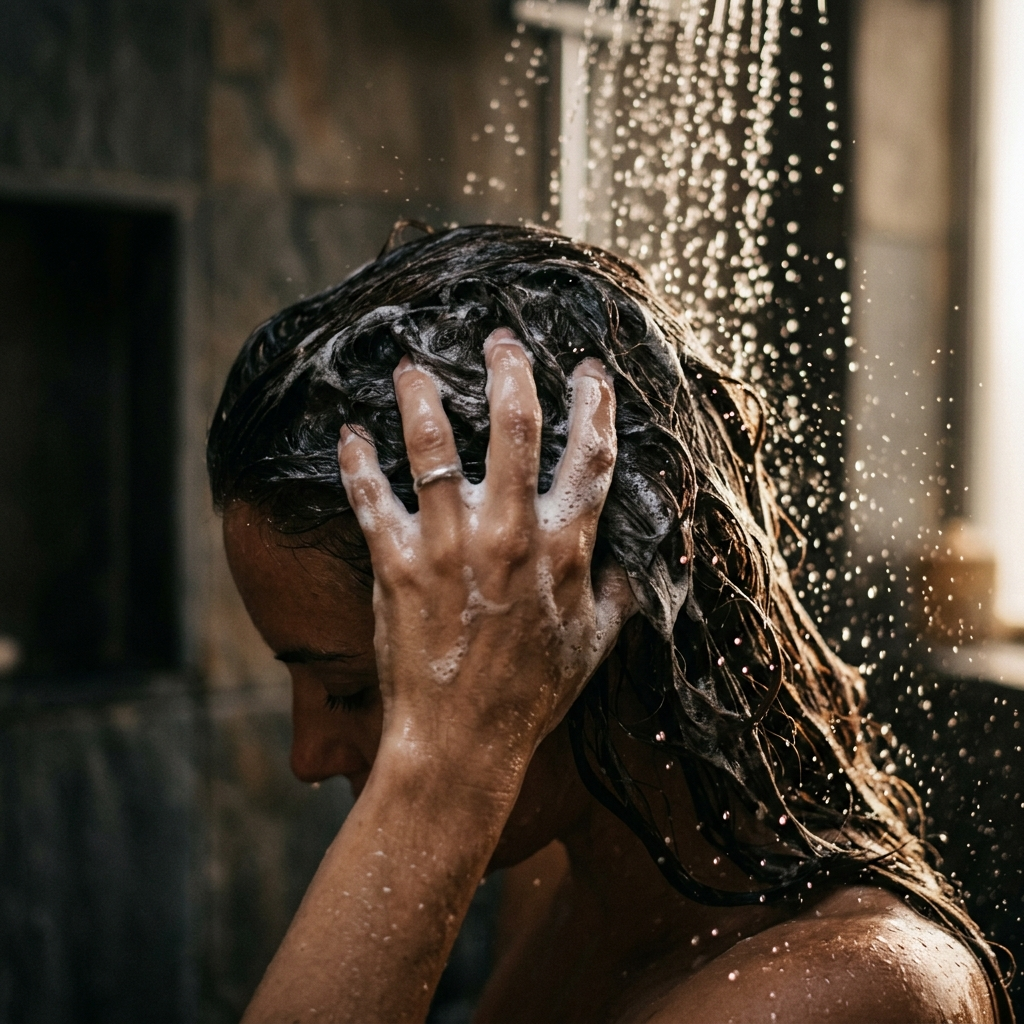 Rimozione con un normale shampoo