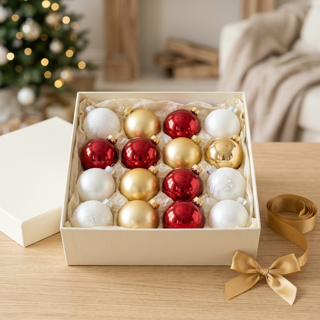 Glass Bauble Gift Set