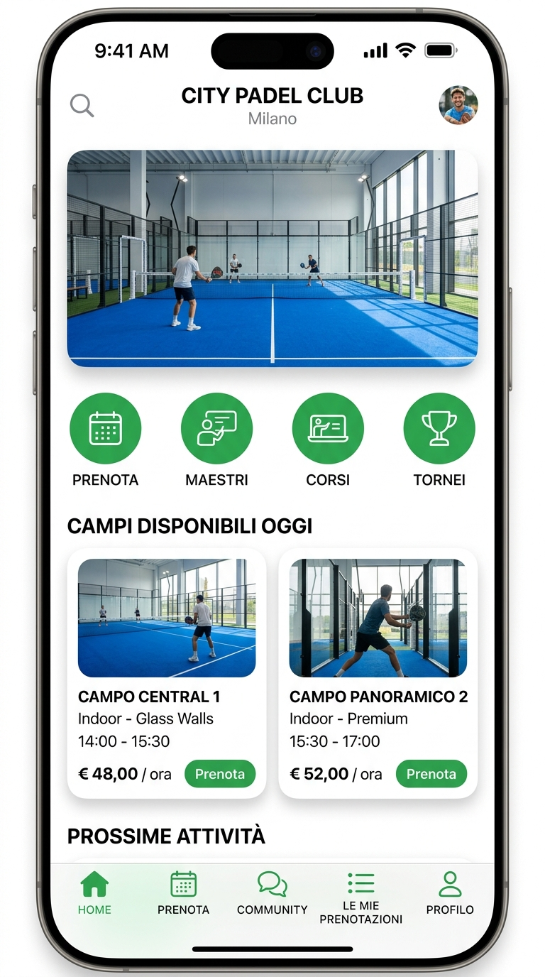 City Padel Club — Home