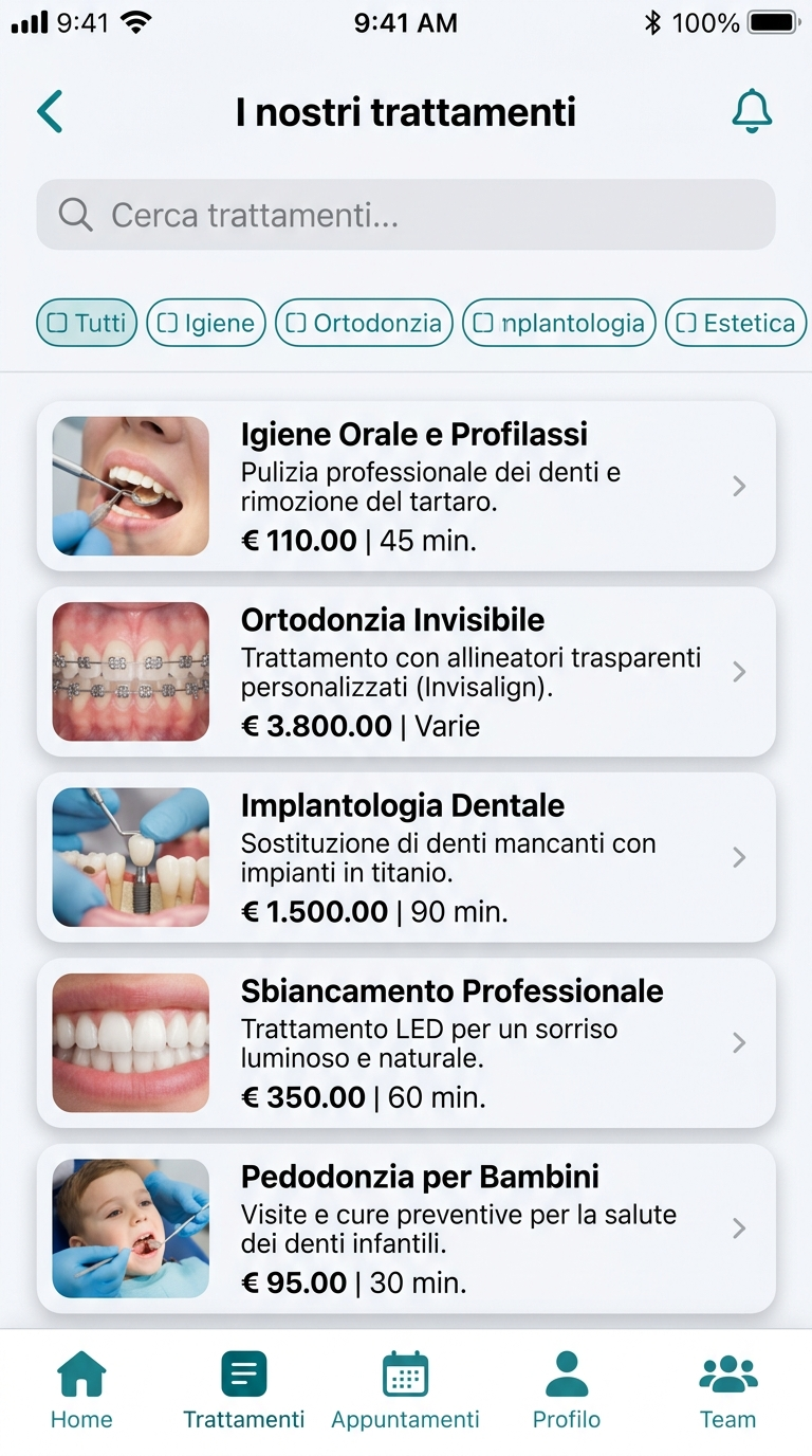 Studio Dentistico Ferrari — Servizi