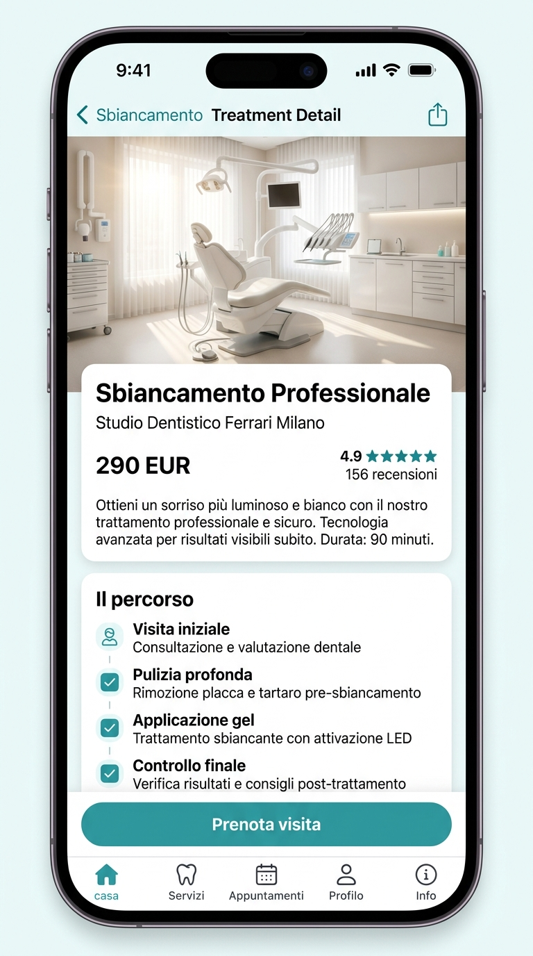 Studio Dentistico Ferrari — Dettaglio trattamento