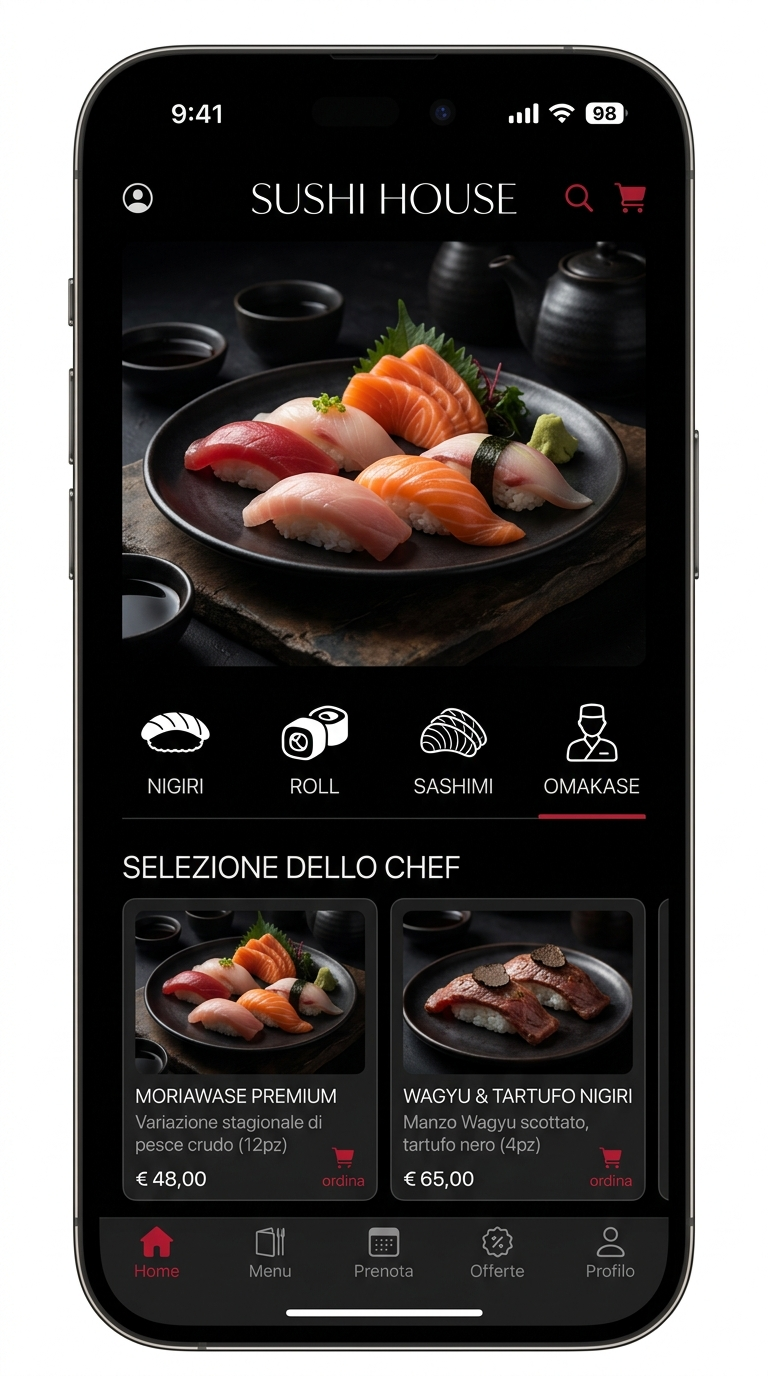 Sushi House — Home