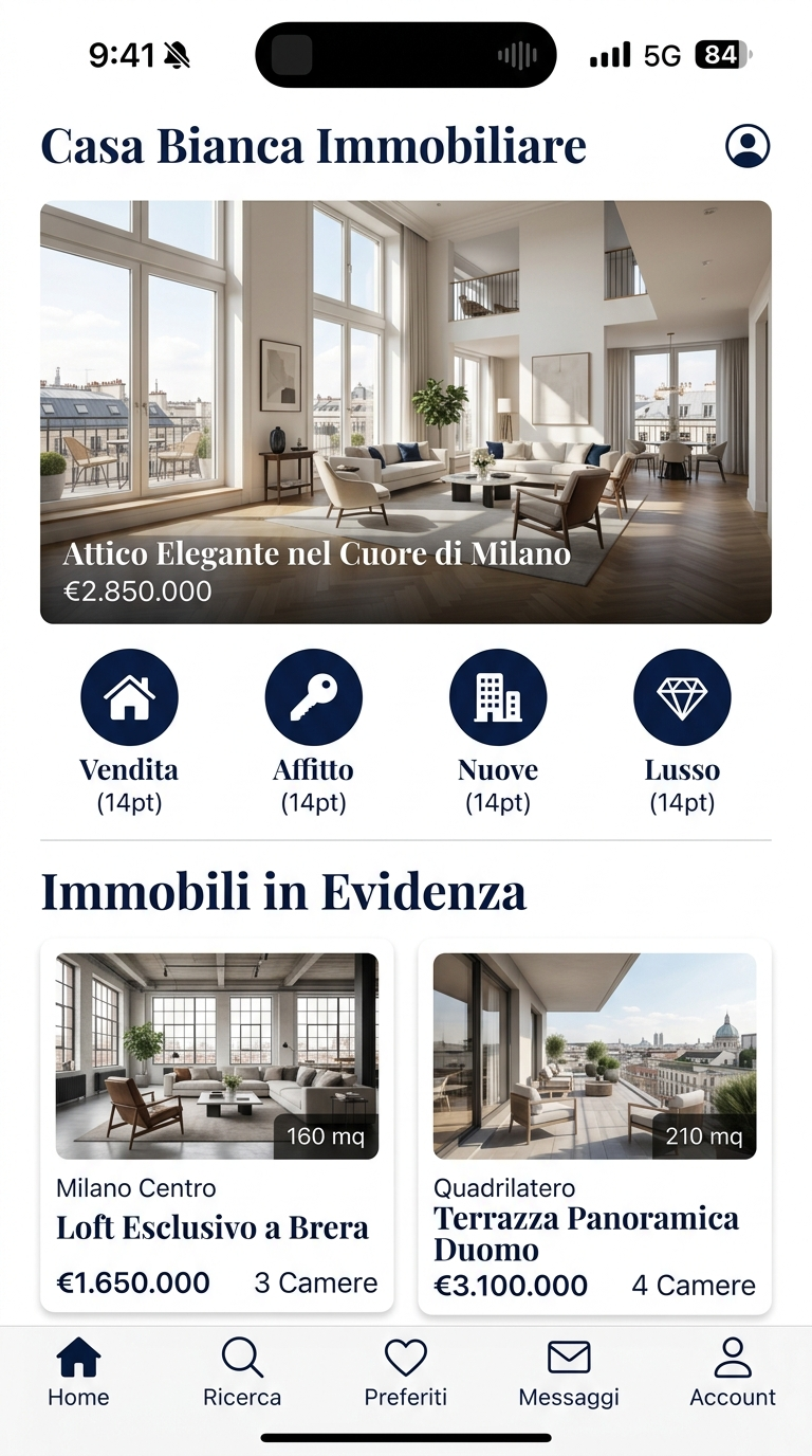 Casa Bianca Immobiliare — Home