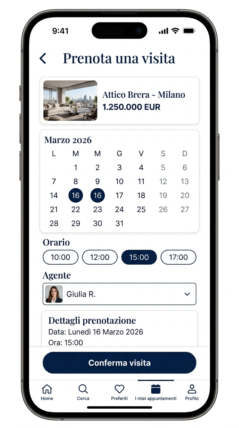 Casa Bianca Immobiliare — Prenota visita