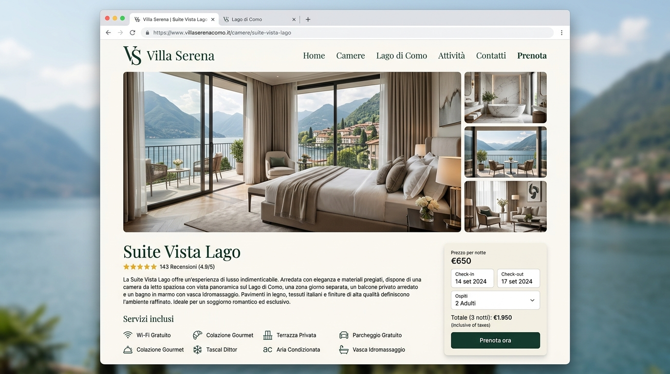 Villa Serena — Dettaglio