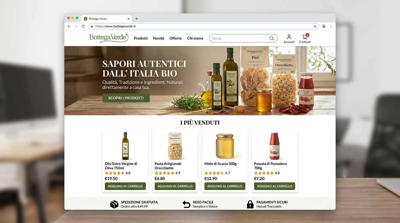 Bottega Verde — Home