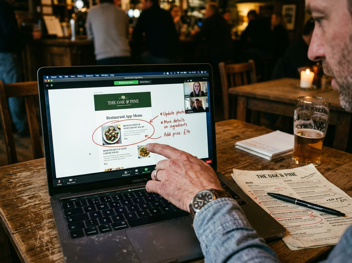 Osteria del Naviglio — call di revisione