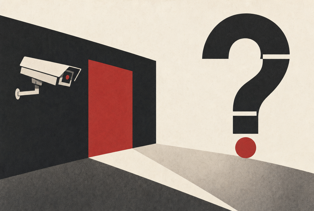 Abstract editorial illustration