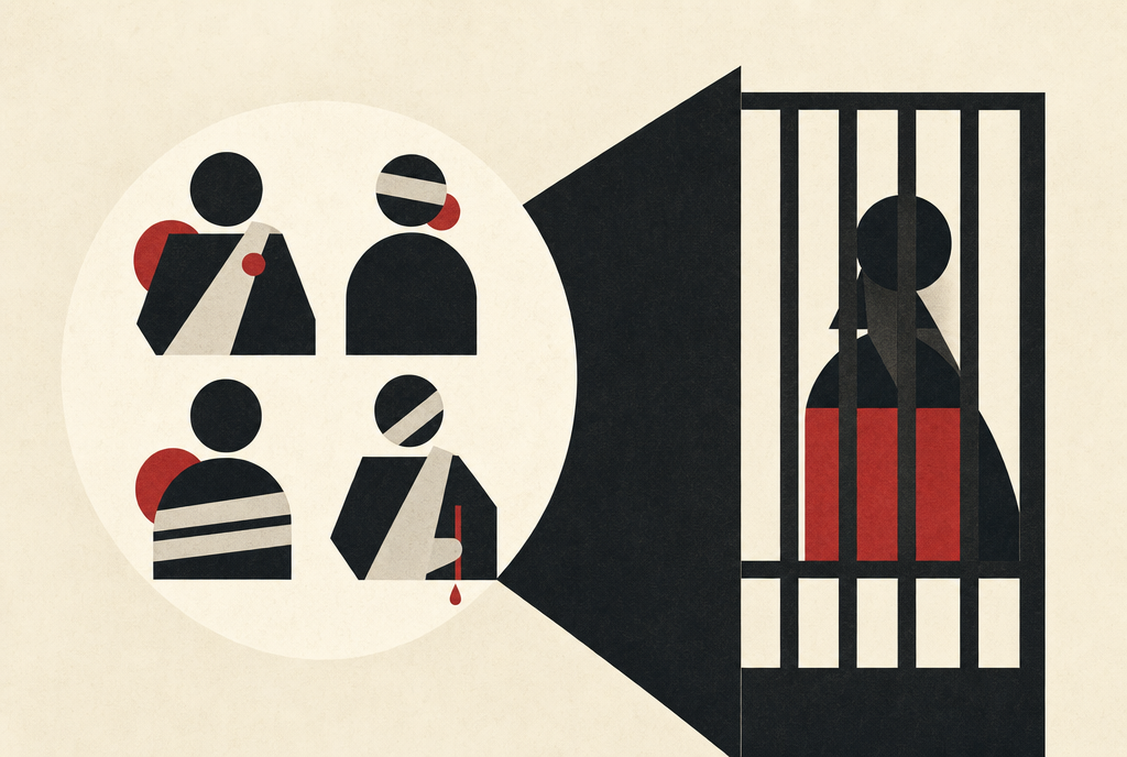 Abstract editorial illustration