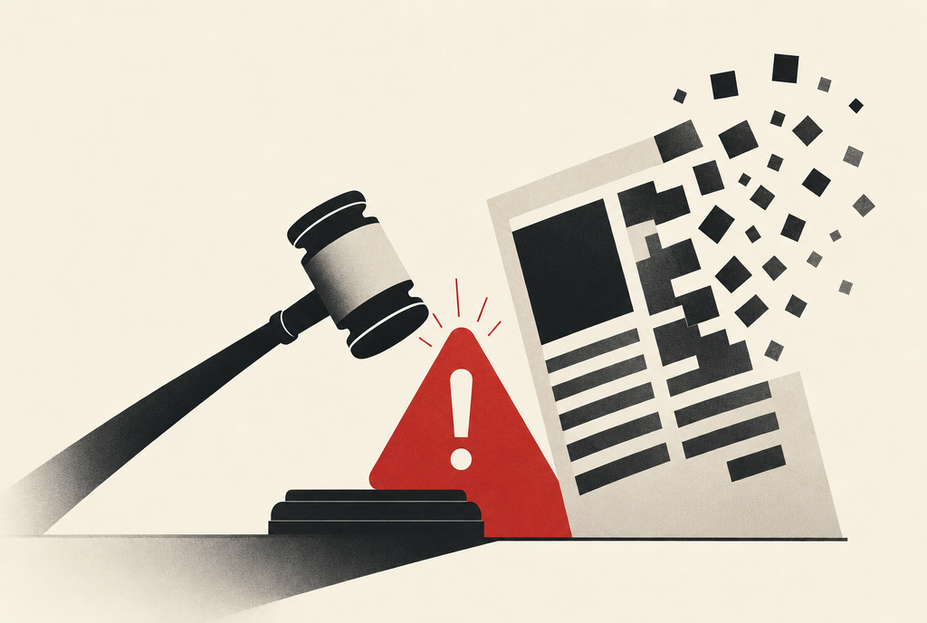 Abstract editorial illustration