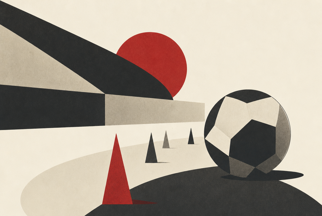 Abstract editorial illustration