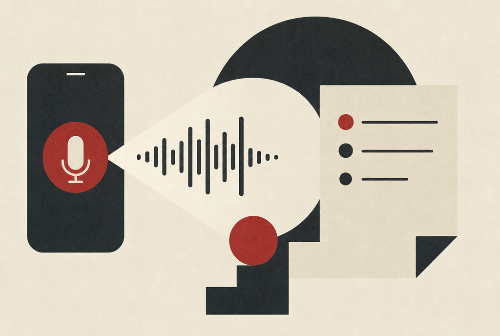 Abstract editorial illustration