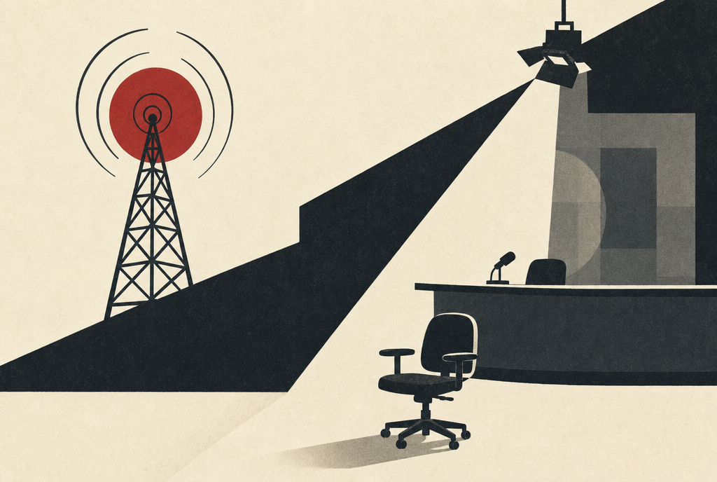Abstract editorial illustration