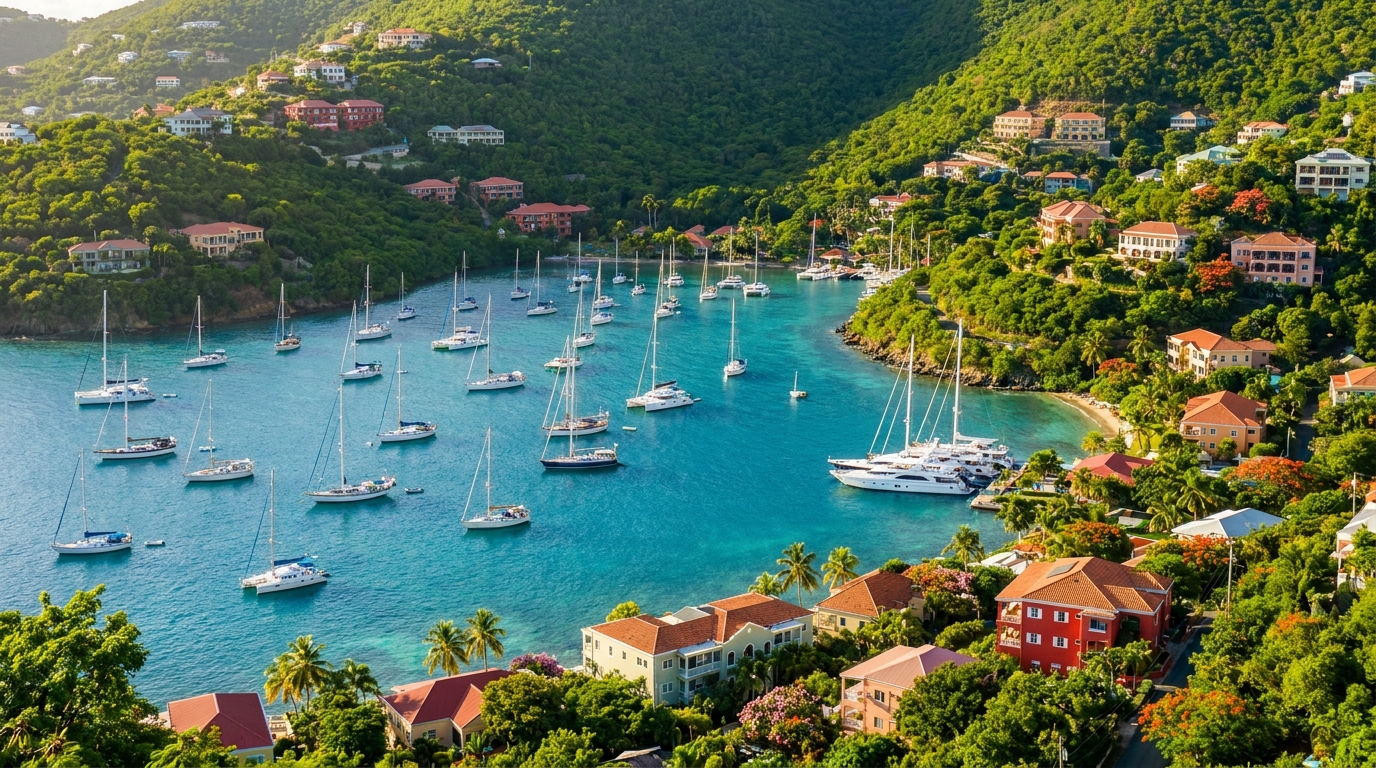 Charlotte Amalie St. Thomas harbor