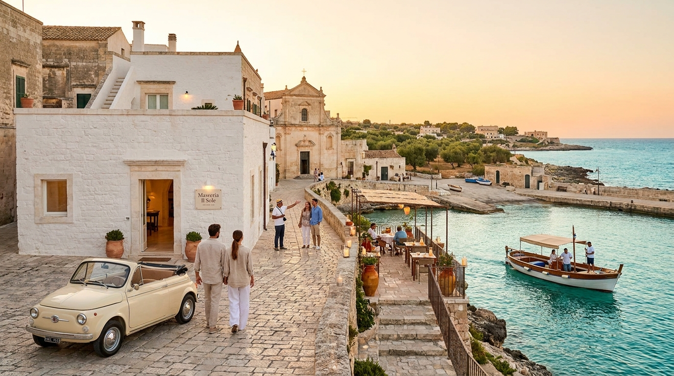 Ecosistema di servizi per gli ospiti in Puglia