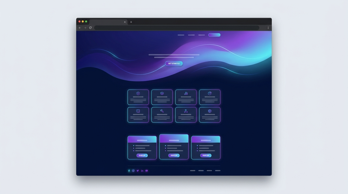 Business-Website — Vorschau