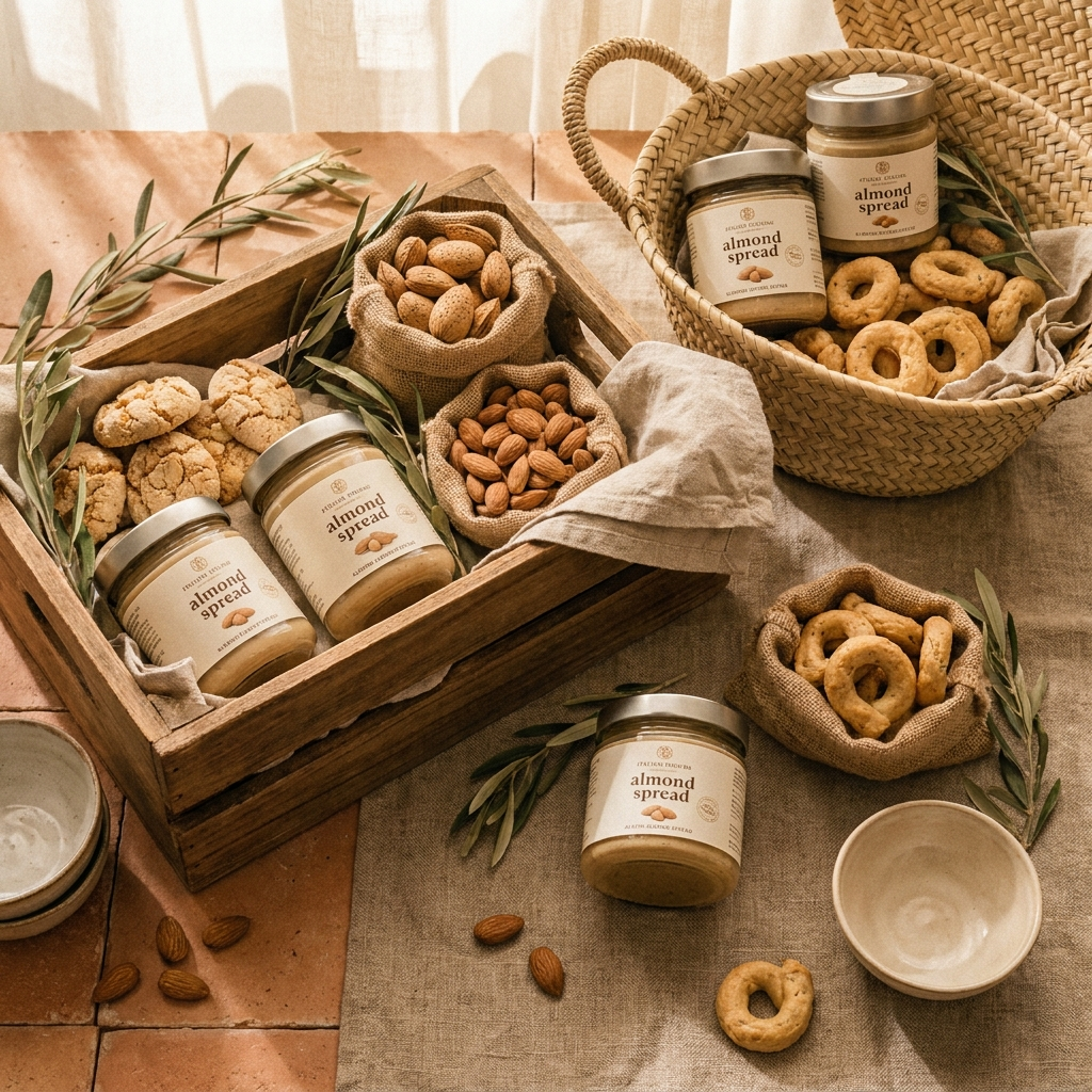 Cesto Puglia della Mandorla — 100% Vegetale