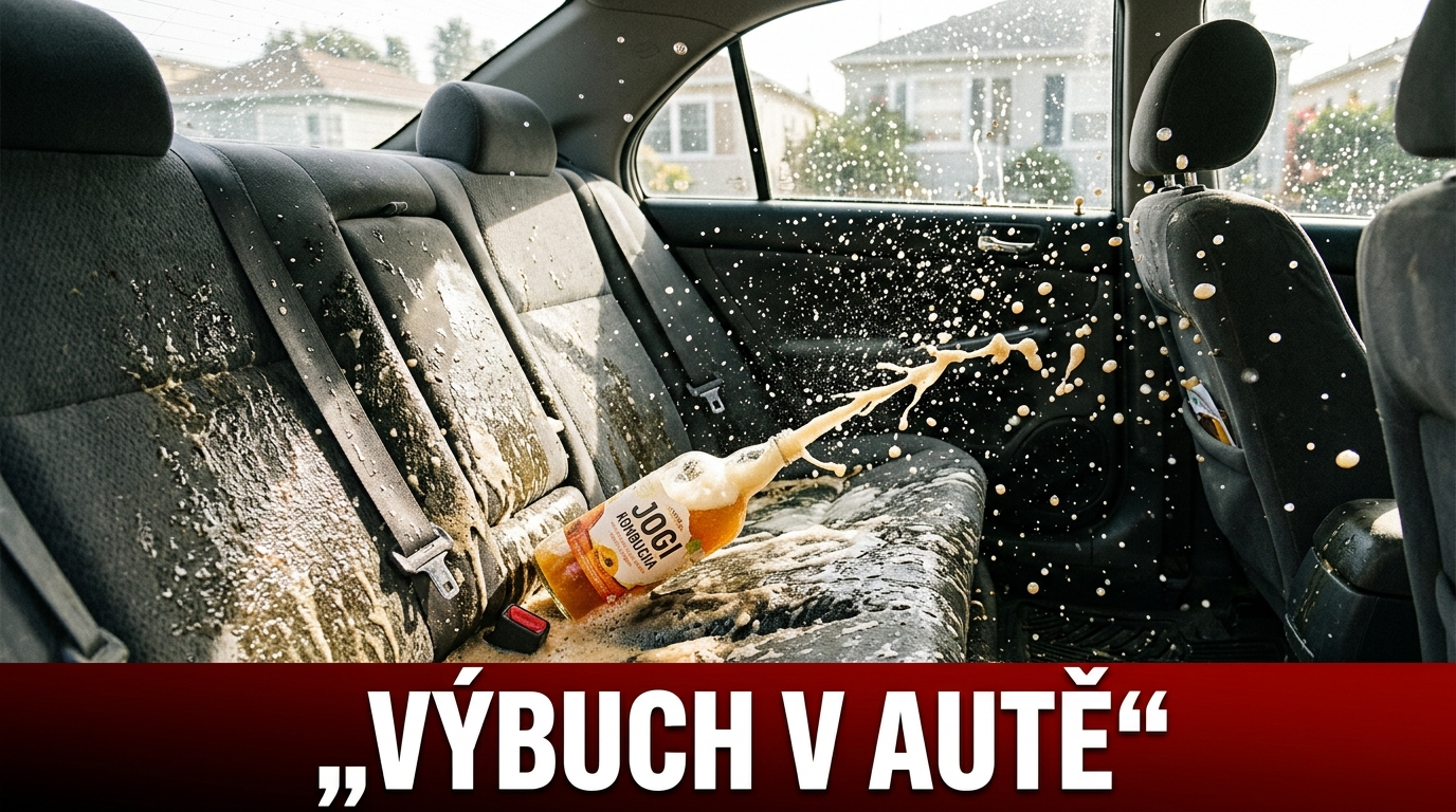 Bizarní nehoda syna Veroniky Žilkové: Vincentovi vybuchla v autě kombucha, skončil zraněný a bez kalhot