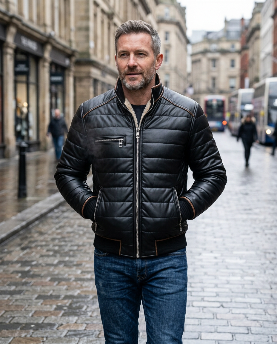 Steven Zip-Up Jacket lifestyle photo