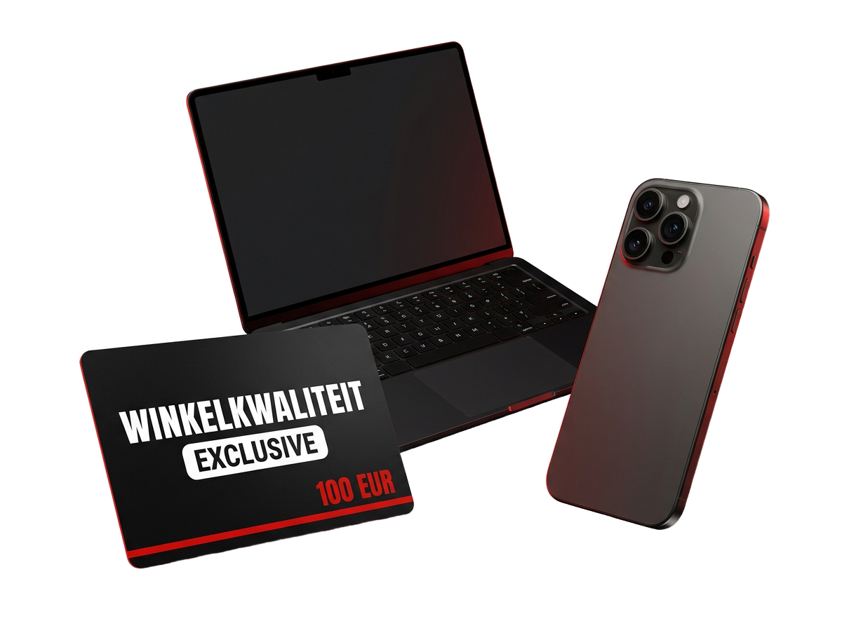 MacBook M5 Pro, iPhone 17 Pro Max en WK Exclusive giftcard van 100 euro