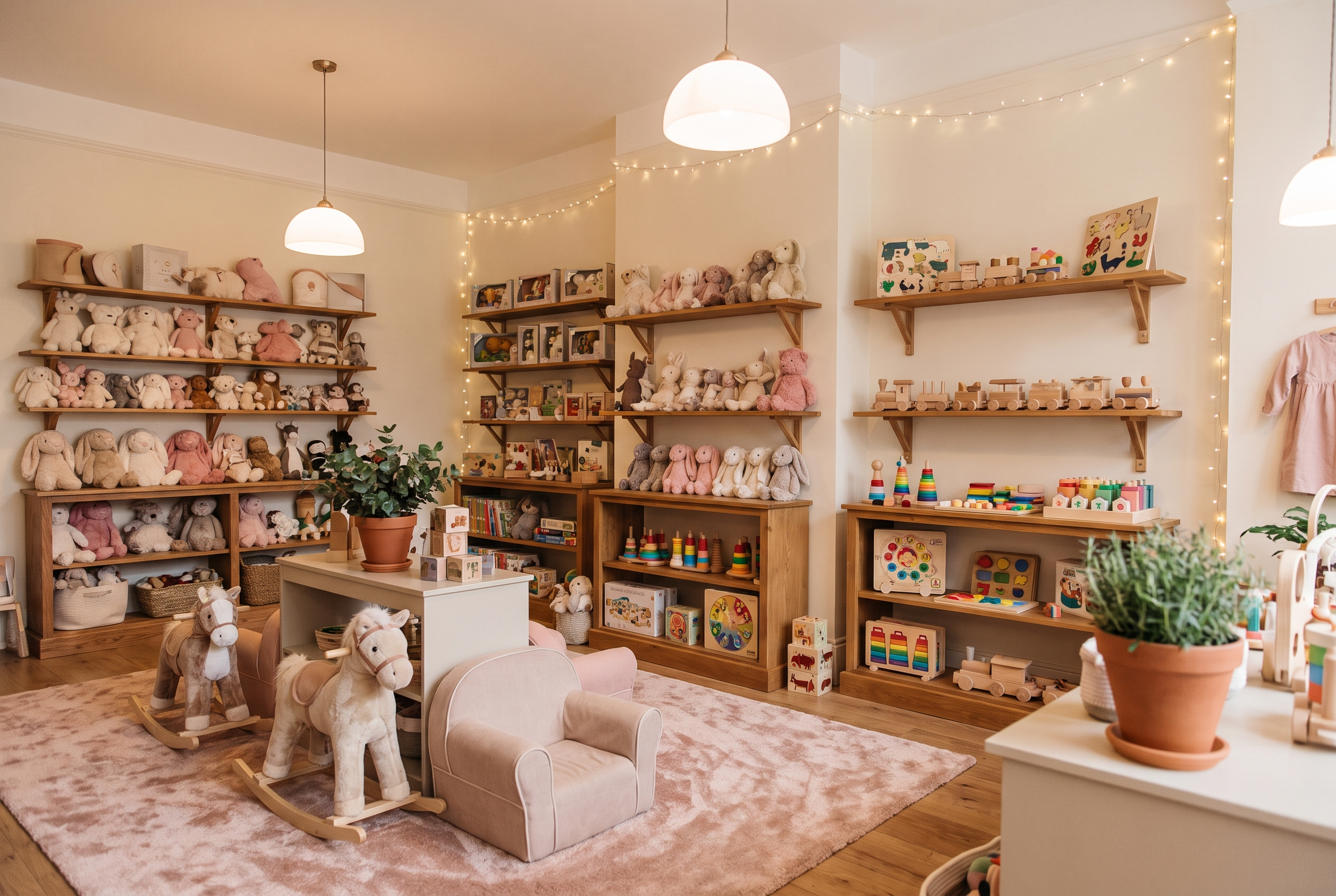 Inside the Enchanted Years toy shop