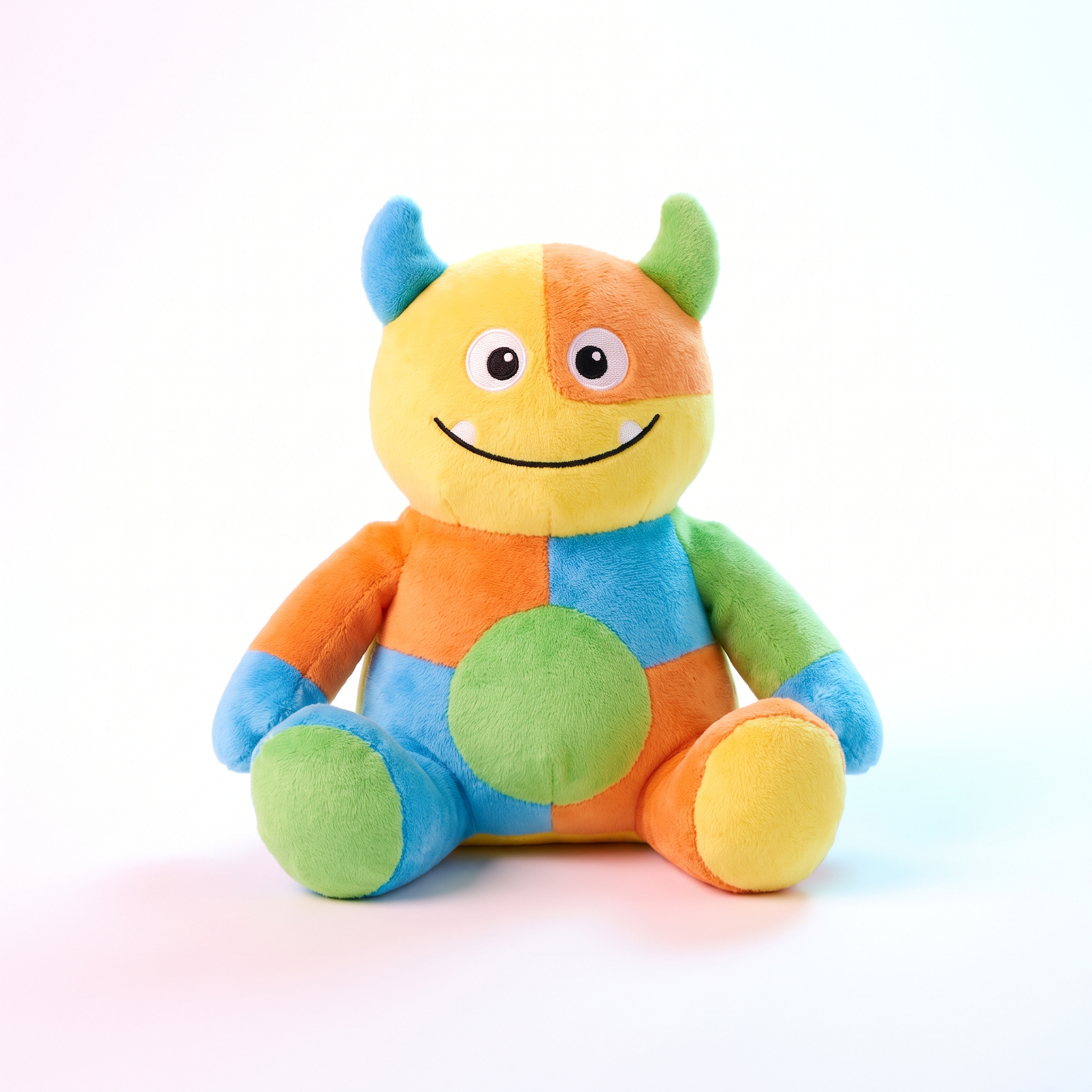 Colourful plush toy