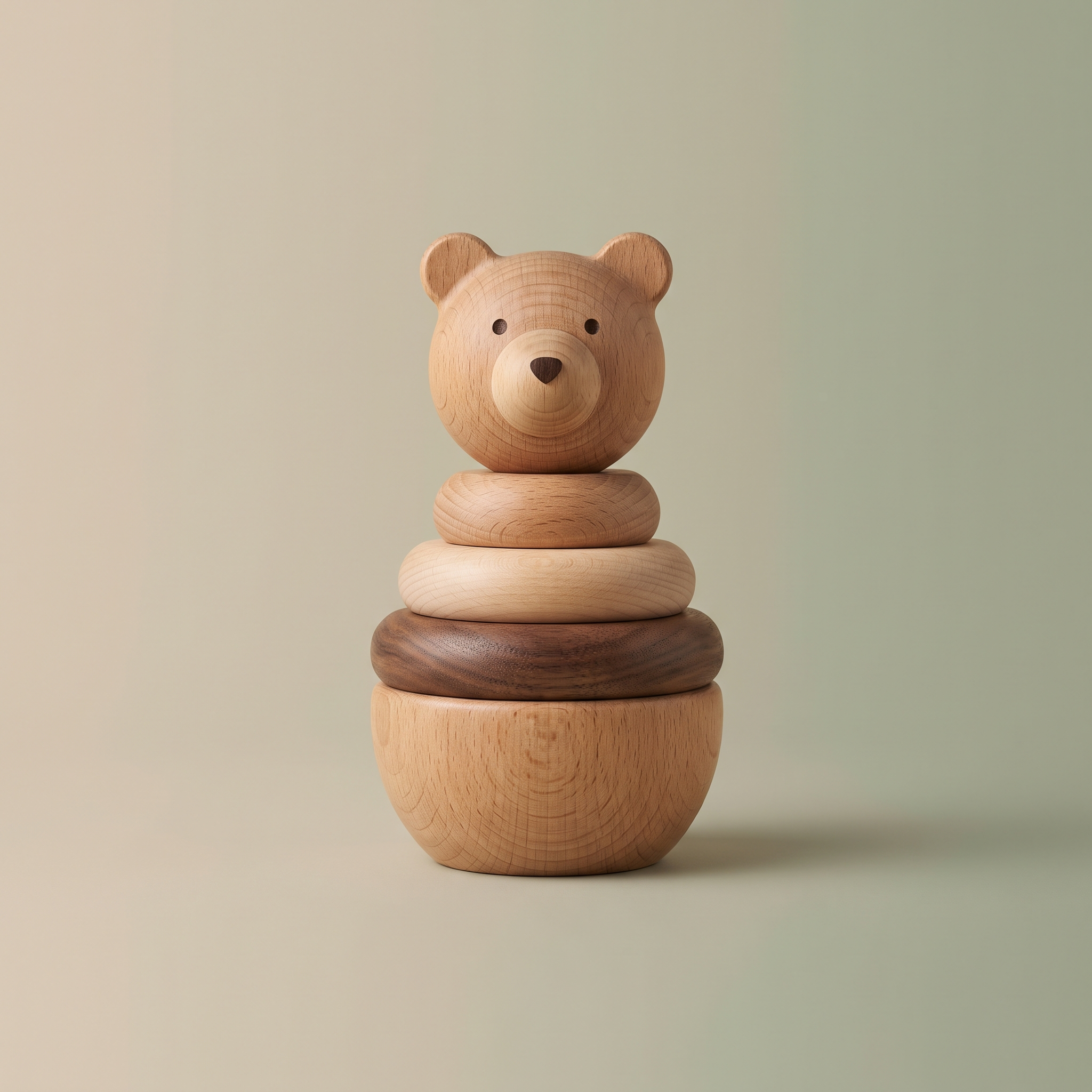 Natural wooden toy