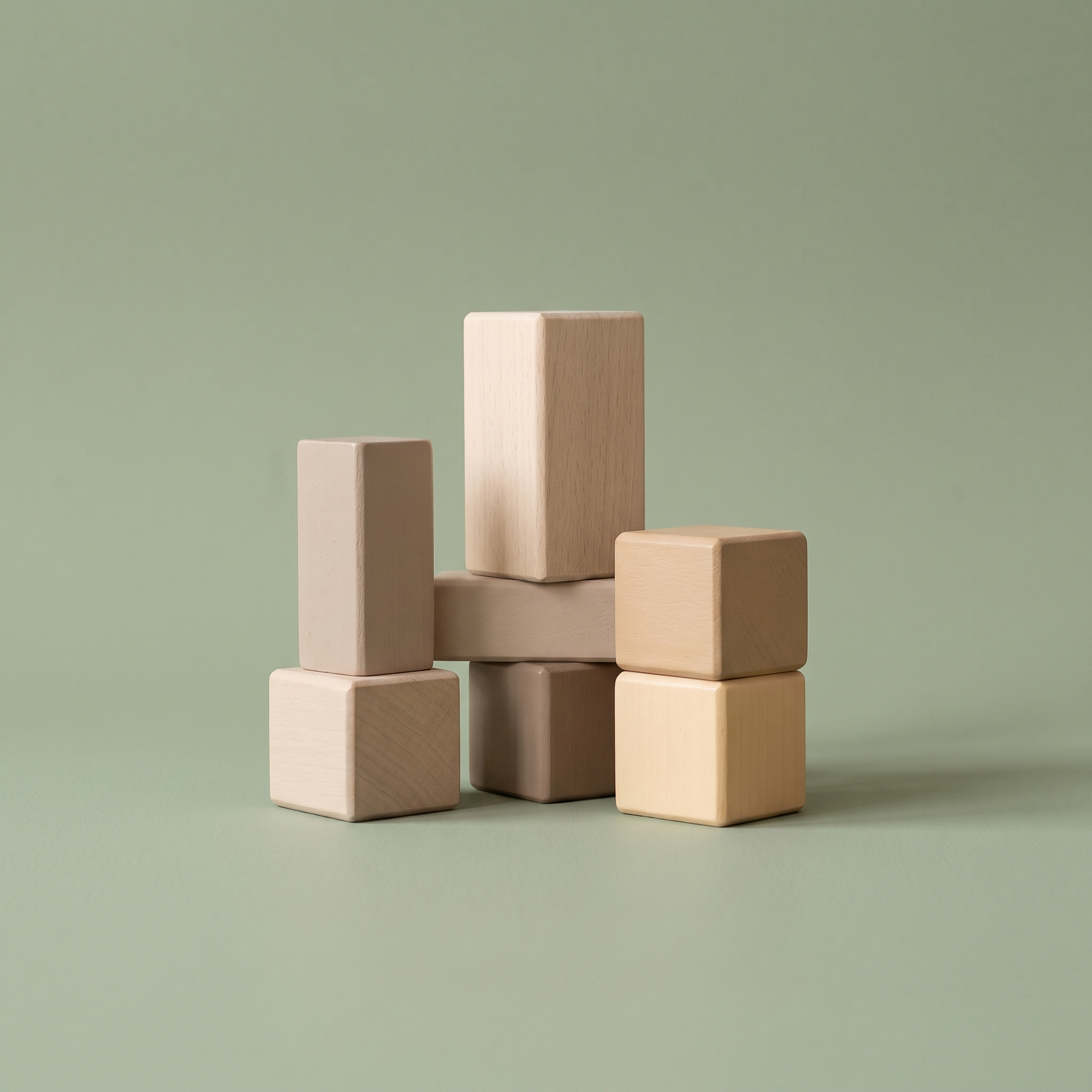 Wooden blocks