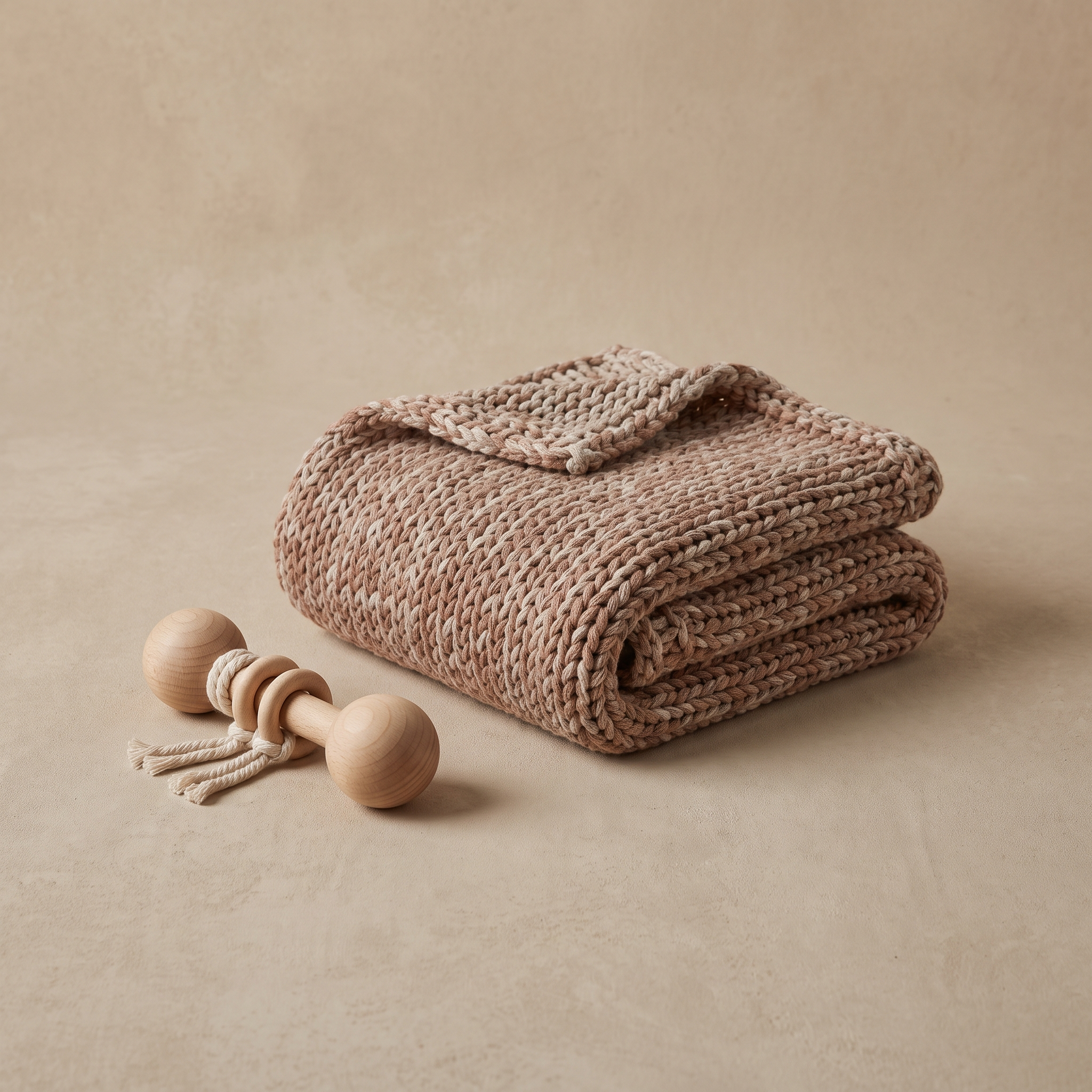 Knitted baby set