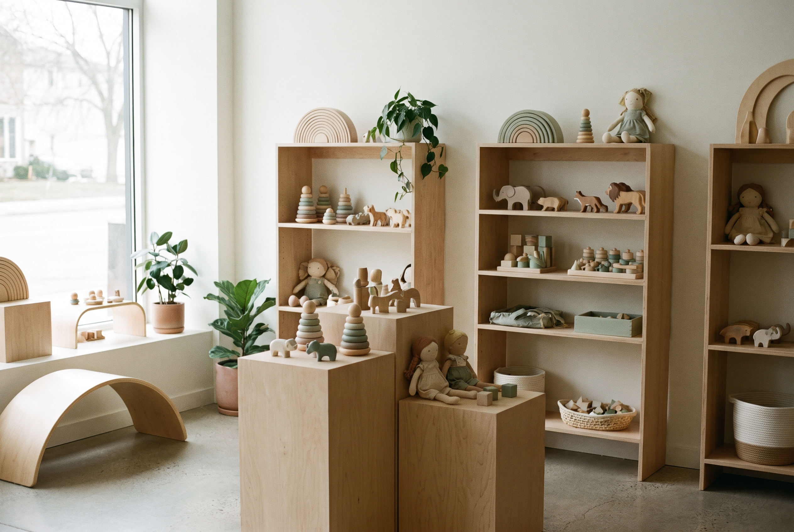 Inside the modern natural toy shop