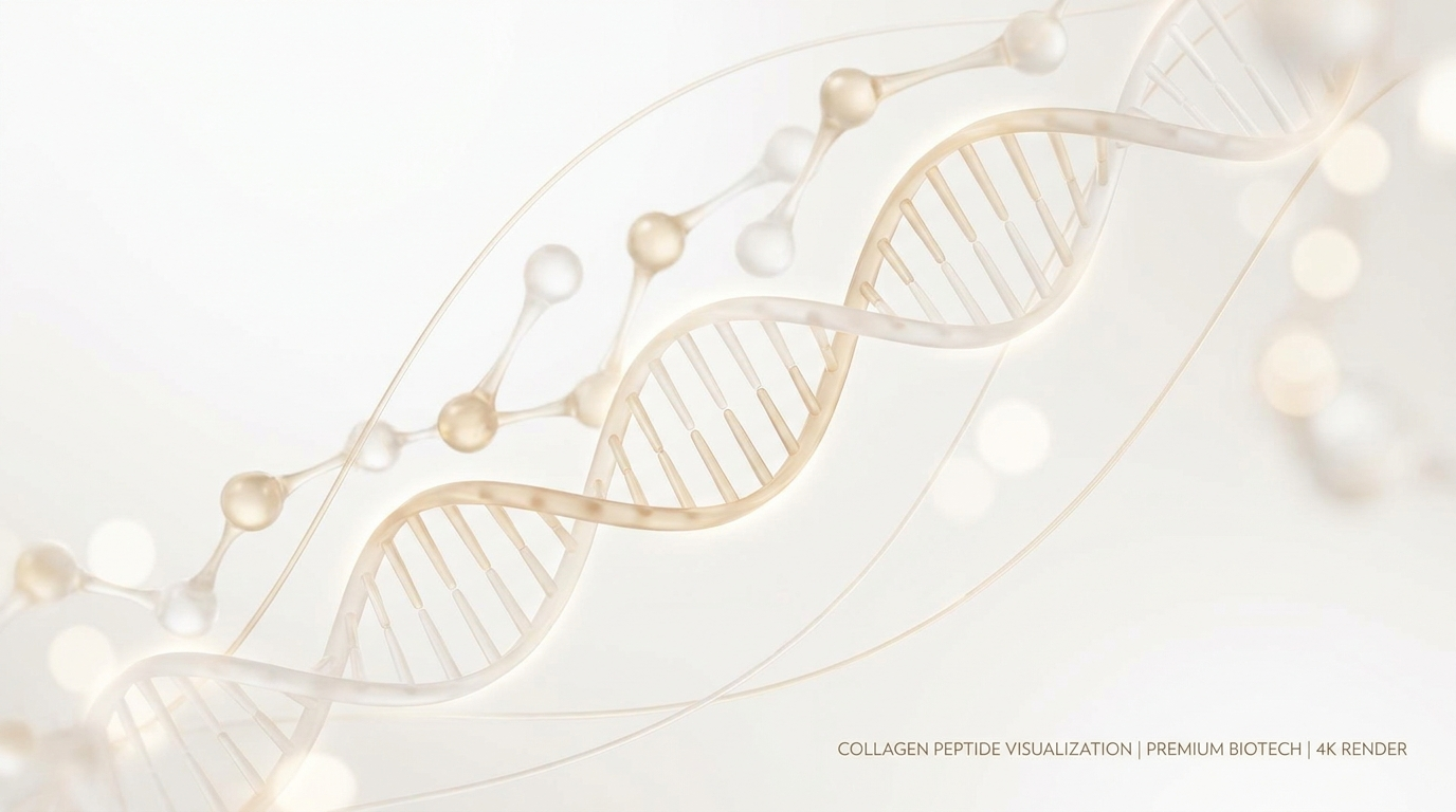 Collagen peptide molecular structure