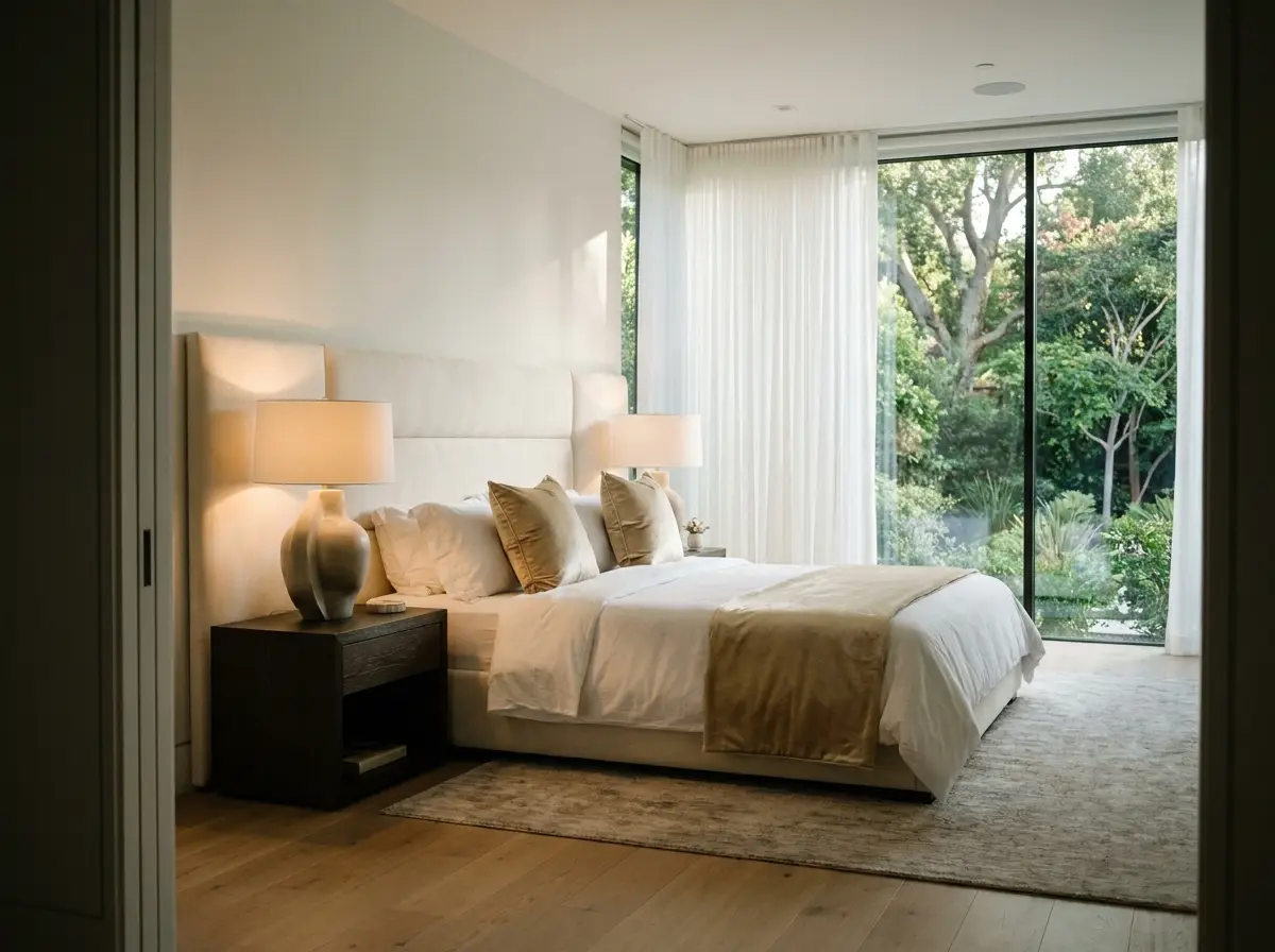 Luxury 3 bedroom apartment master bedroom