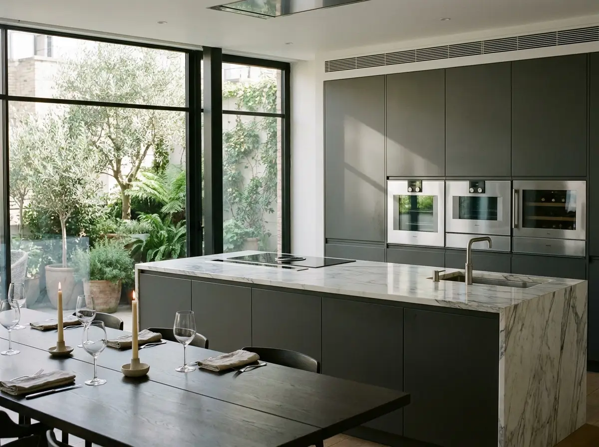 Designer kitchen interior