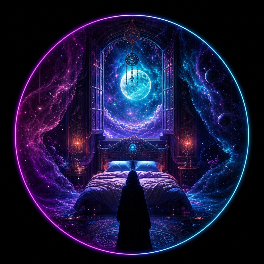 Bedroom dream symbol