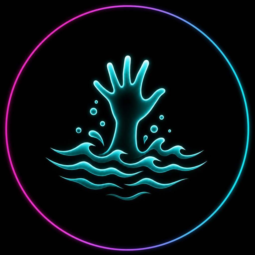 Drowning icon