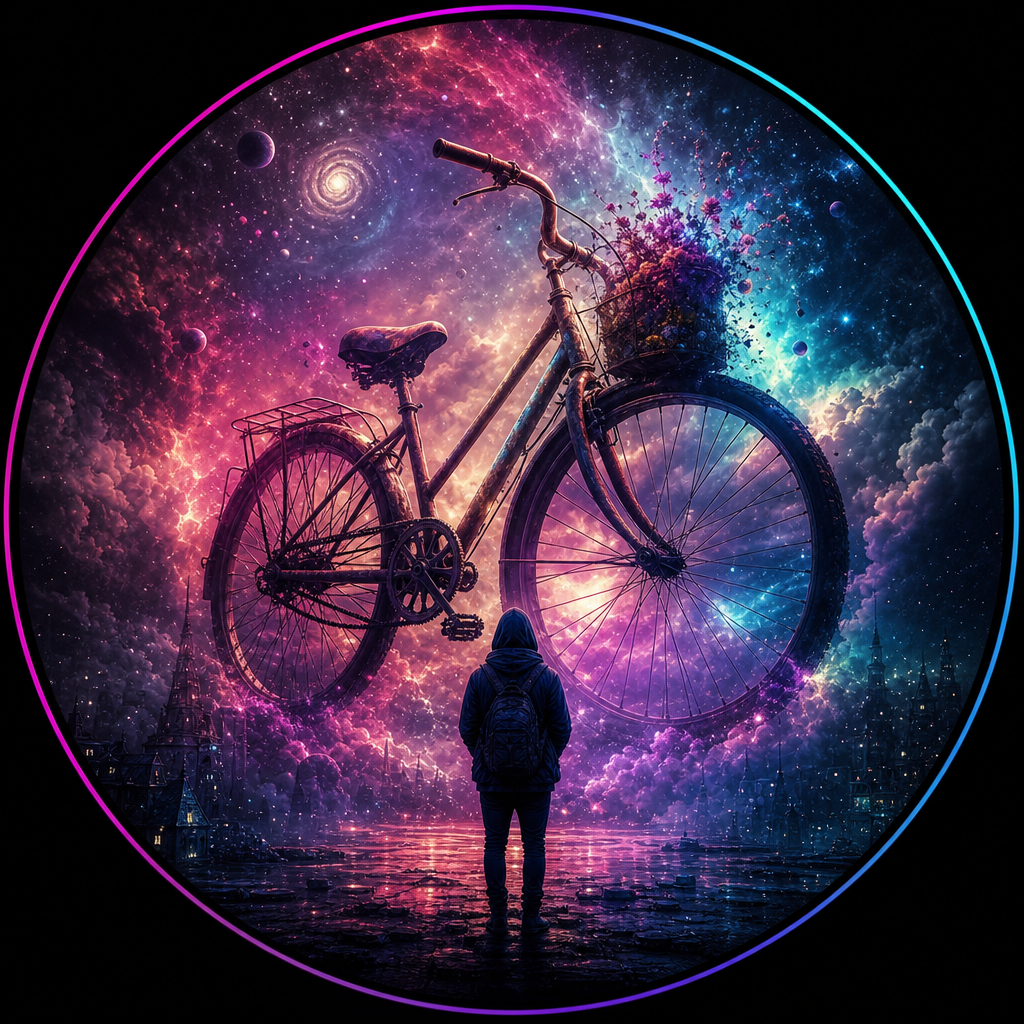 Bicycle dream symbol