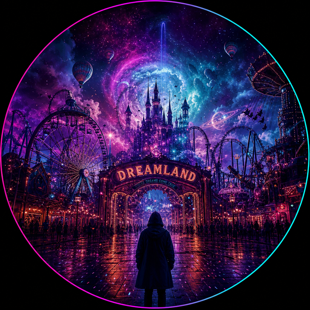 Amusement park dream symbol