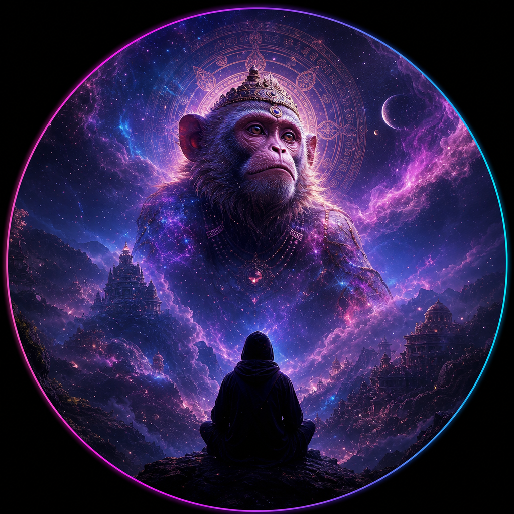 Monkey dream symbol