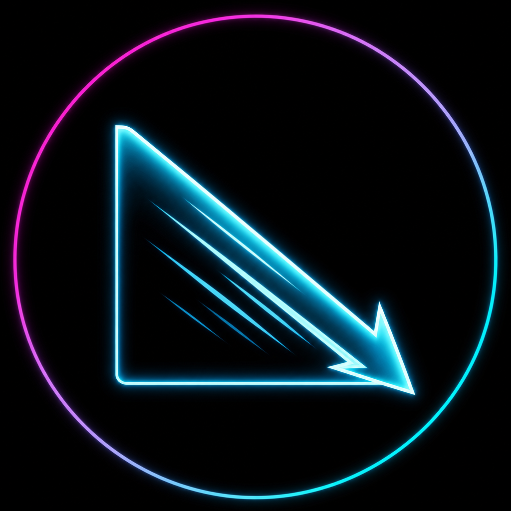 Downhill icon