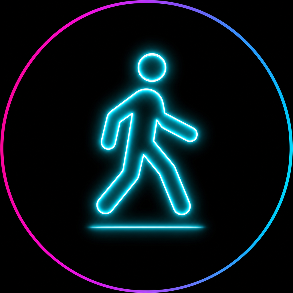 Was walking icon