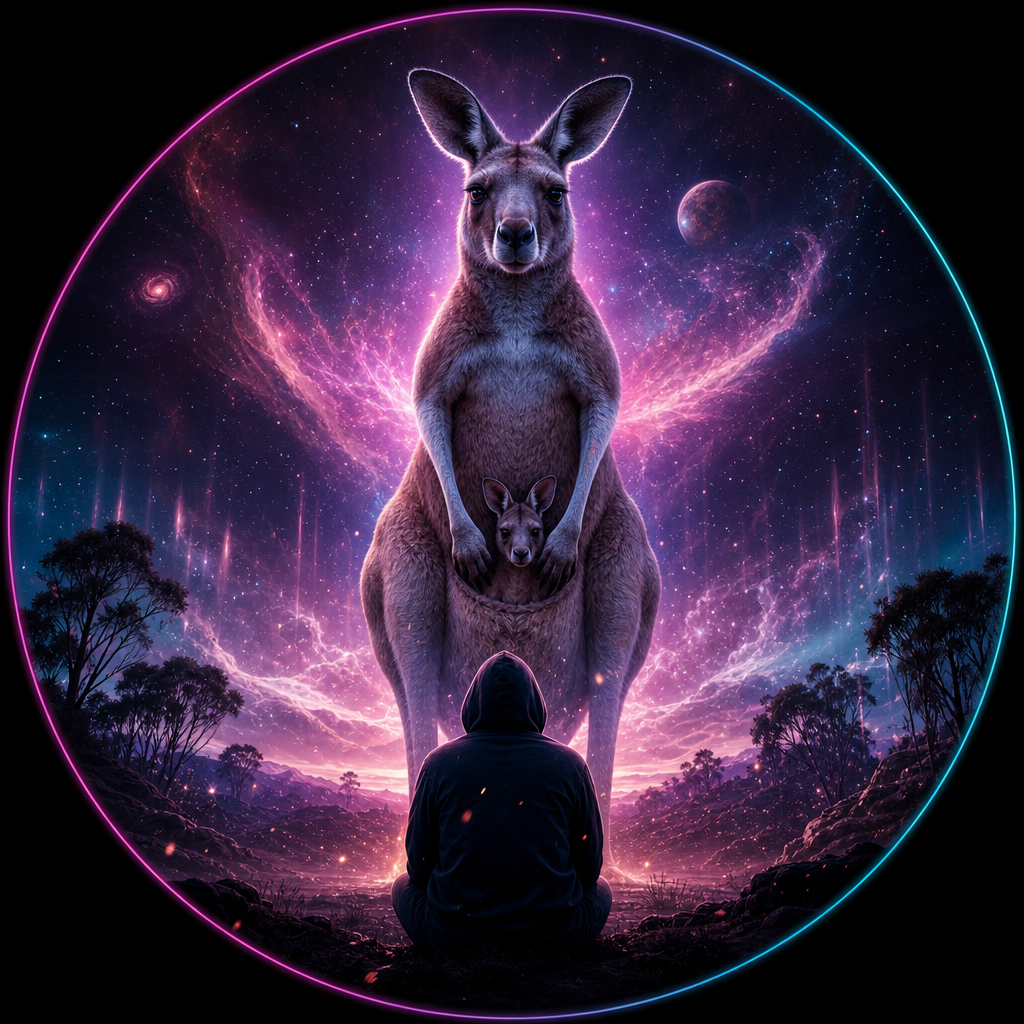 Kangaroo dream symbol