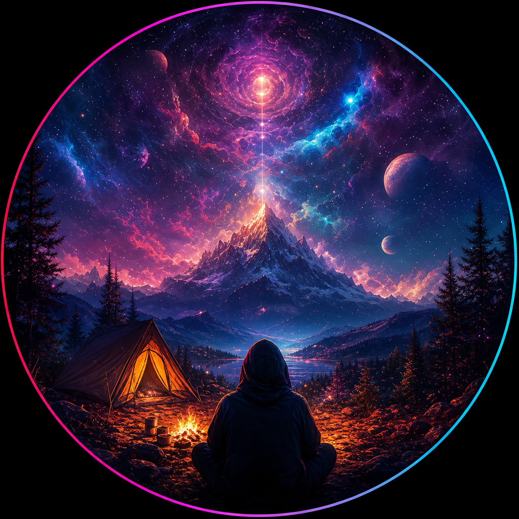 Camping dream symbol