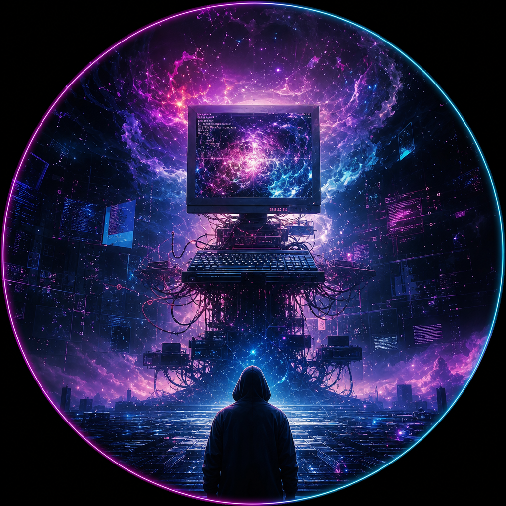 Computer dream symbol