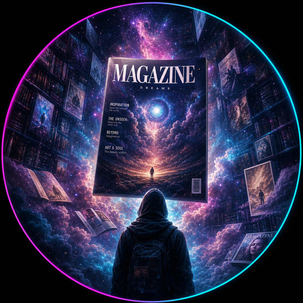 Magazine dream symbol