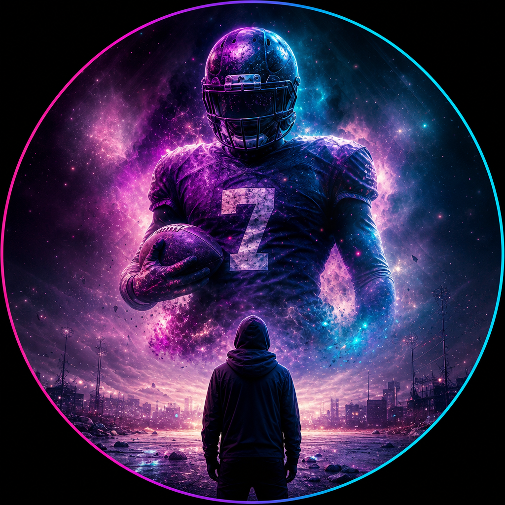 Football player dream symbol